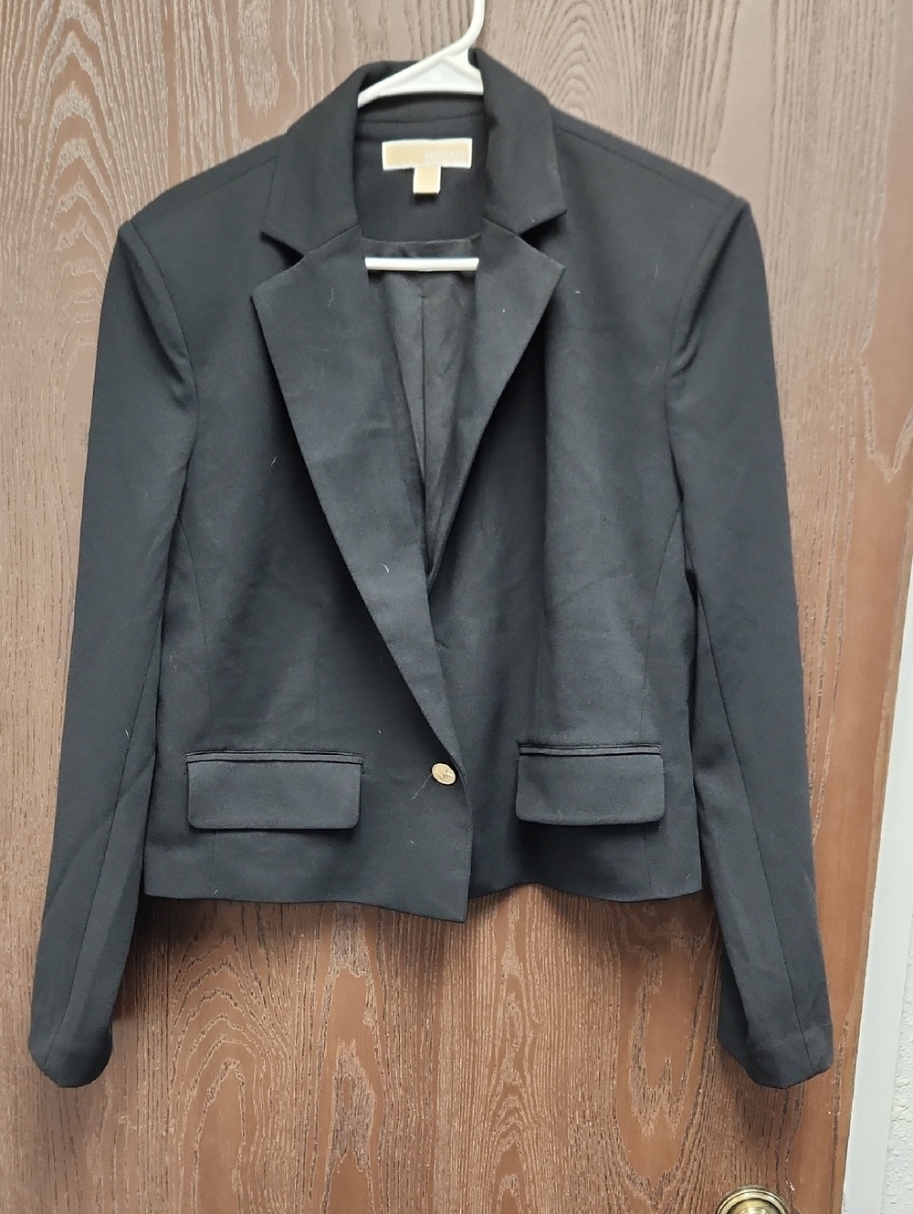 Michael Kors Black Single-Button Women's Blazer